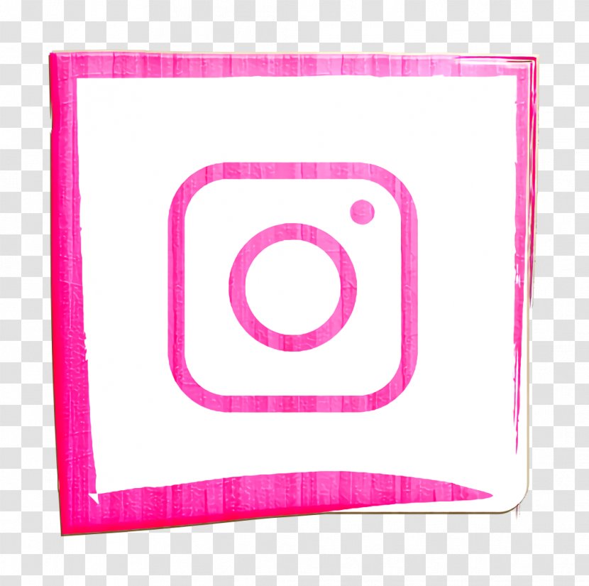 Instagram Icon Media Social - Pink - Symbol Rectangle Transparent PNG