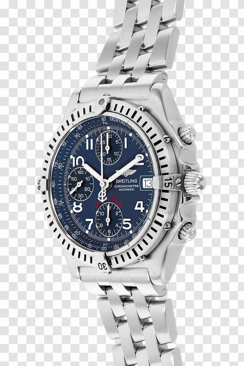 Watch Strap Chronograph Clothing Accessories Water Resistant Mark - Brand - Breitling Chronomat Transparent PNG