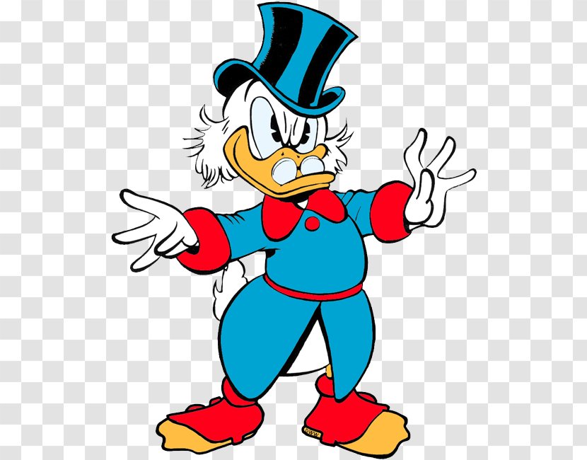 Scrooge McDuck Mickey Mouse Donald Duck Magica De Spell Clip Art Transparent PNG