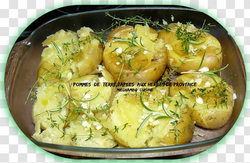 Barbecue Baked Potato Dish Recipe - Olive Oil - Herbes Transparent PNG