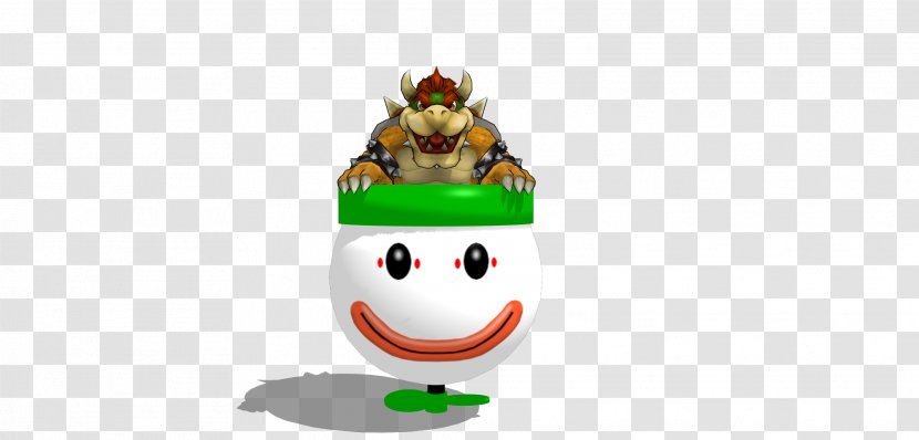 Bowser Super Mario Run Koopa Troopa Clown Car - Christmas Ornament Transparent PNG