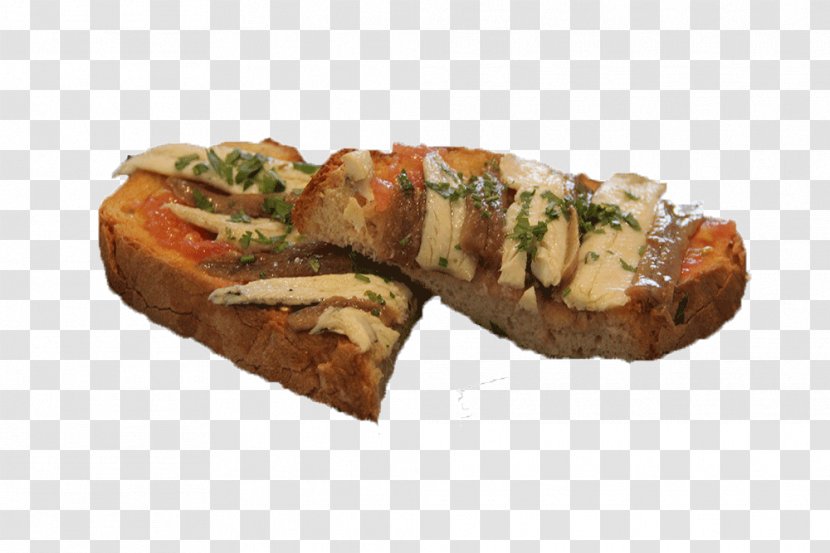 Open Sandwich Montadito Item Ham Spanish Omelette - Dish Transparent PNG