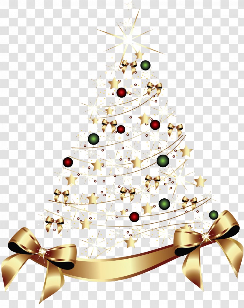 Christmas Tree Day Ornament Clip Art Santa Claus Transparent PNG