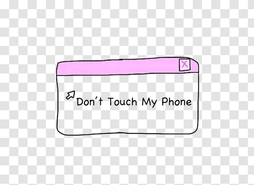 Logo Illustration - Rectangle - Do Not Touch The Phone Transparent PNG