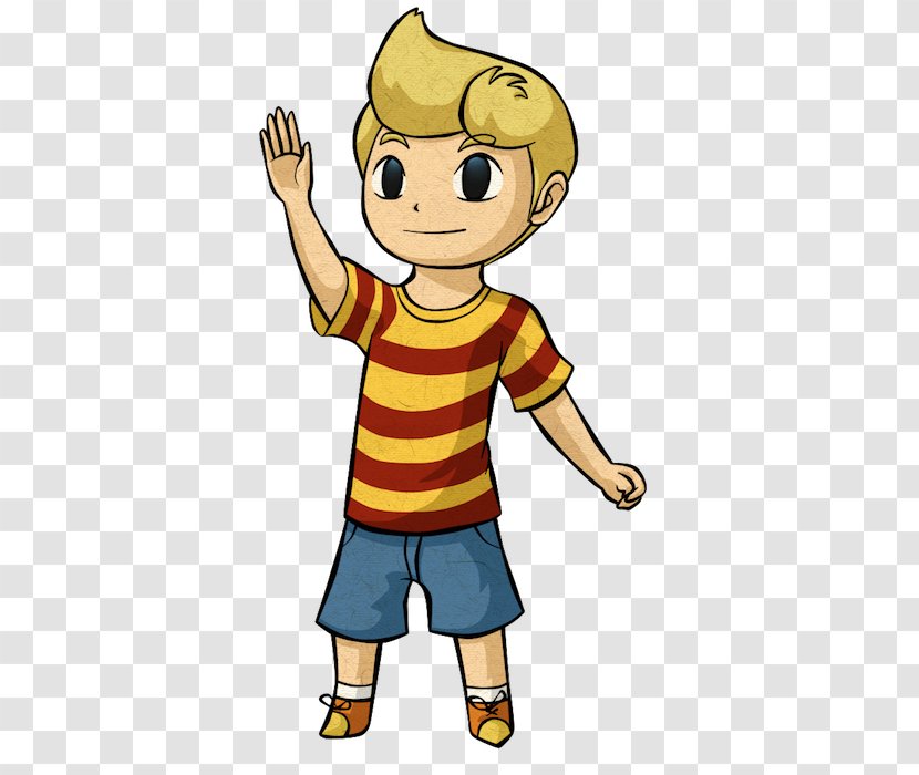 Mother 3 EarthBound Super Smash Bros. Brawl Cartoon Lucas - Child - Facial Expression Transparent PNG