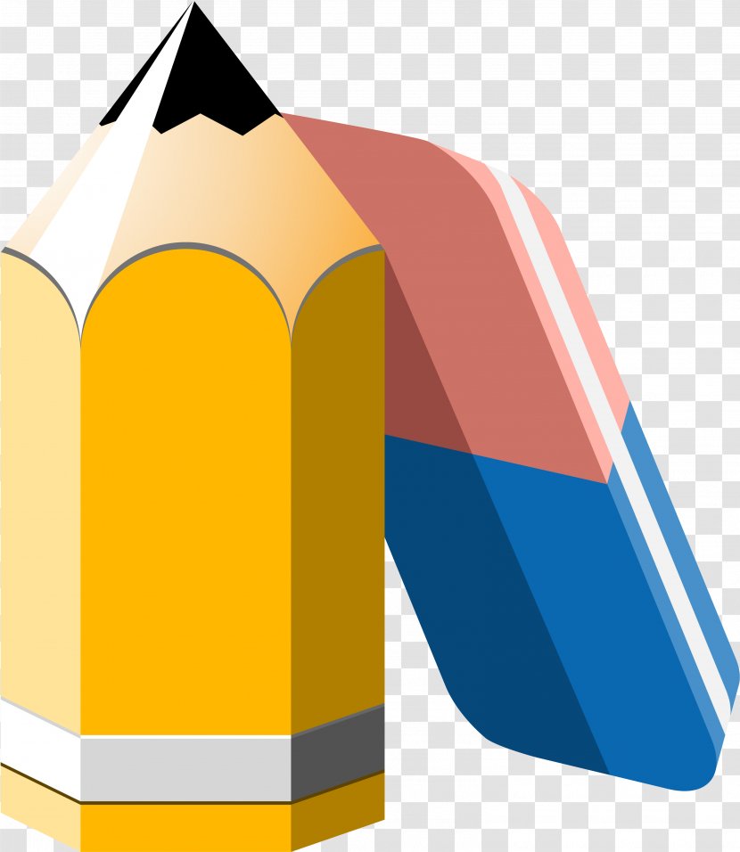 School Supplies Primary Education Student - Yellow Pencil Transparent PNG