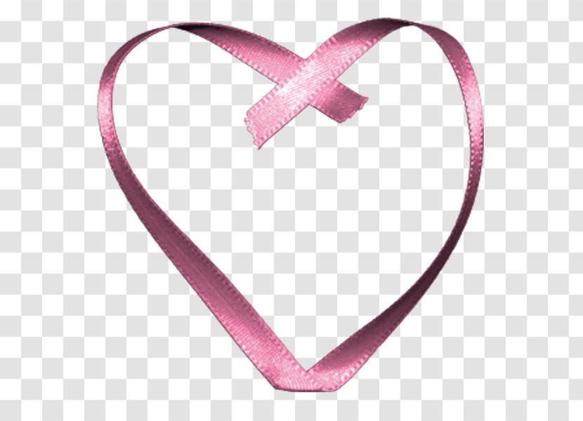 Ribbon Heart - Fashion Accessory Transparent PNG
