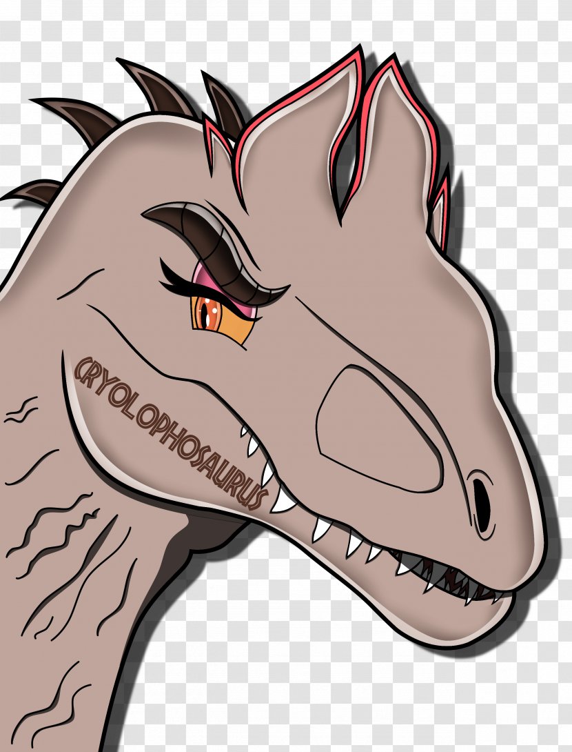 Cryolophosaurus Tyrannosaurus Spinosaurus Acrocanthosaurus Dinosaur - T-rex Transparent PNG