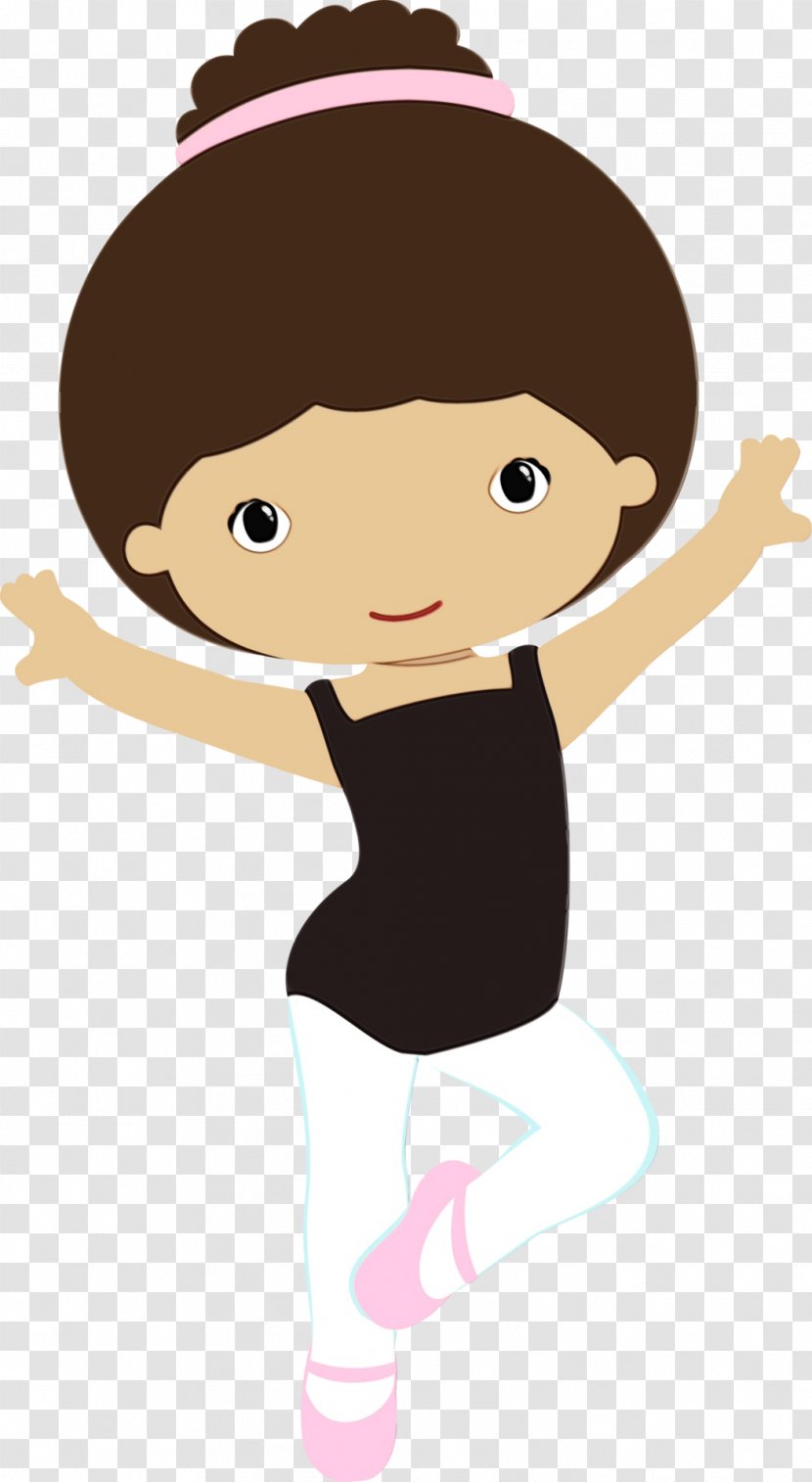 Girl Cartoon - Gesture - Finger Transparent PNG