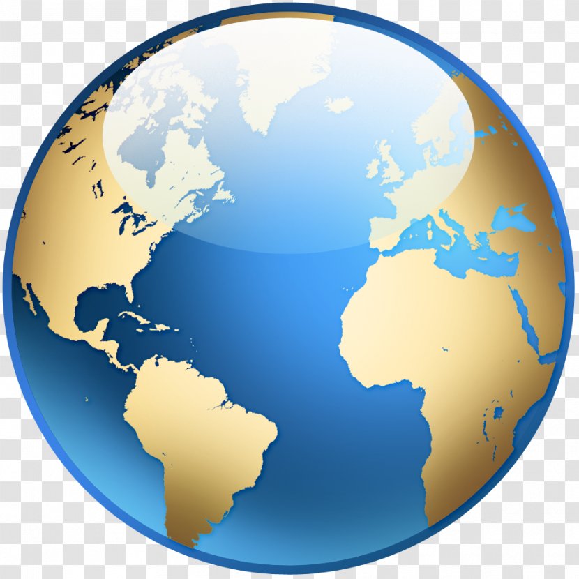 Globe World Map - Google Maps Transparent PNG