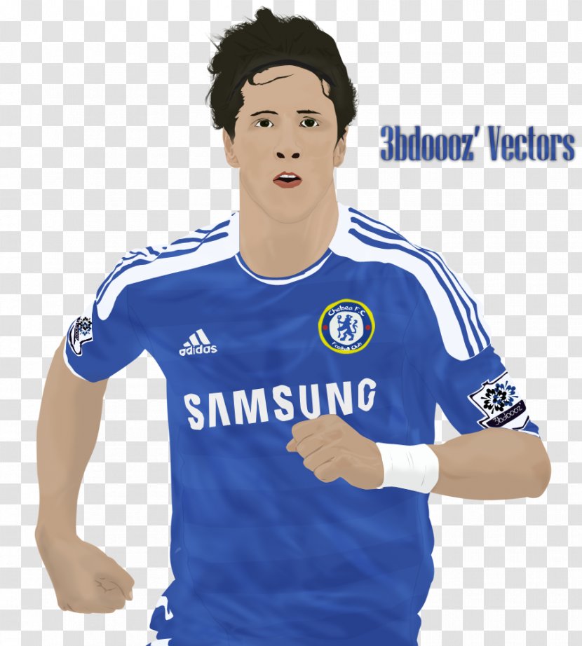Fernando Torres Chelsea F.C. Jersey Drawing Liverpool - Sports Uniform - Frank Lampard Transparent PNG
