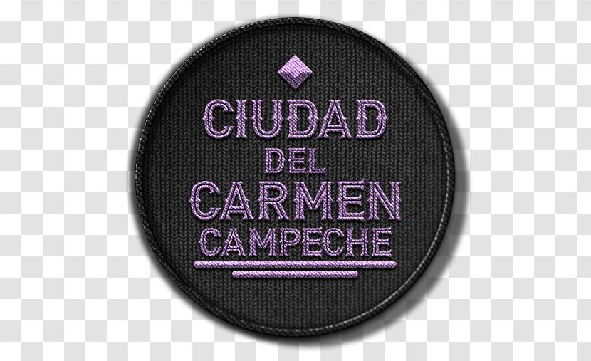 Logo Badge Font - Purple - Carman Transparent PNG