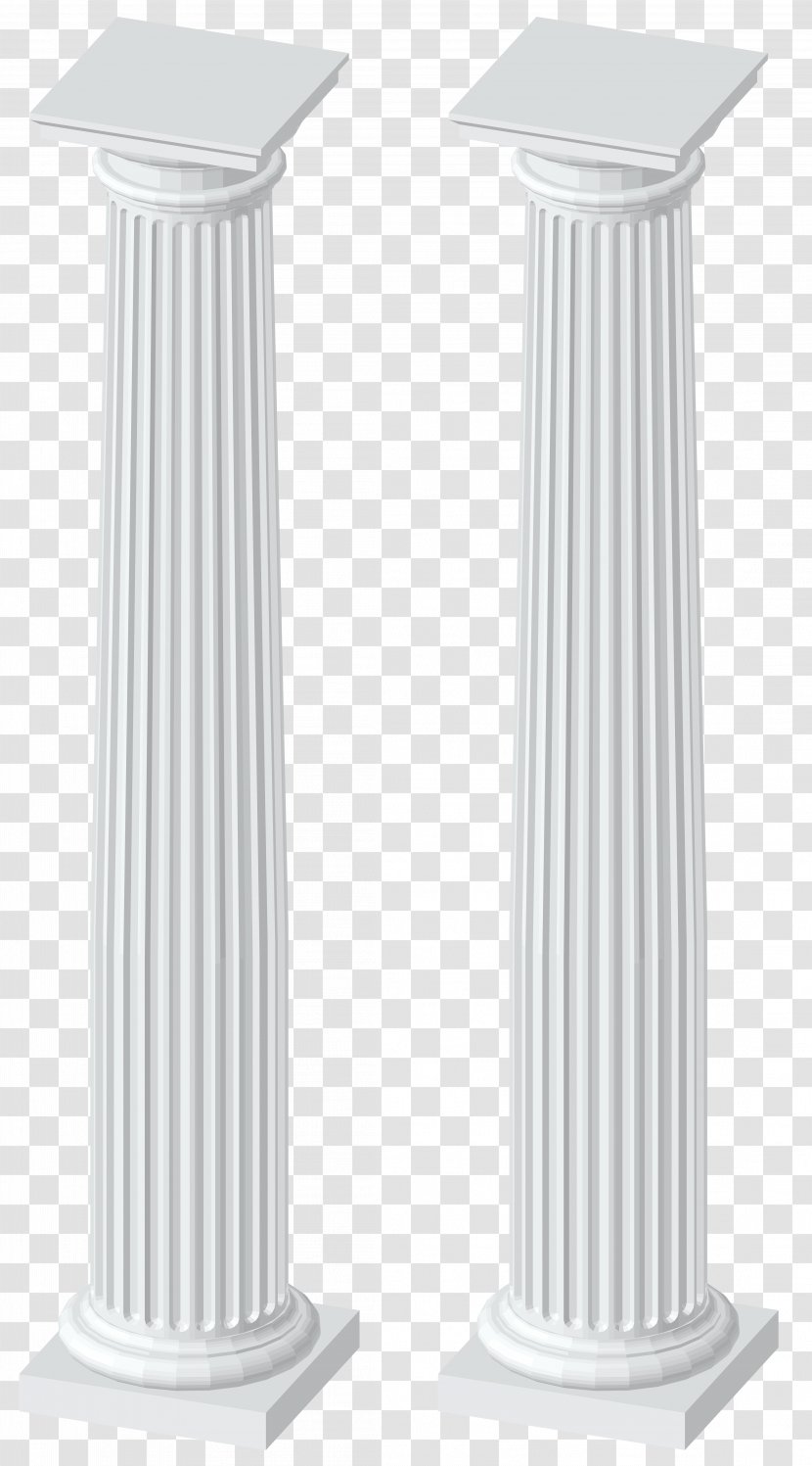 Angle - White Columns - Transparent Clip Art Image Transparent PNG