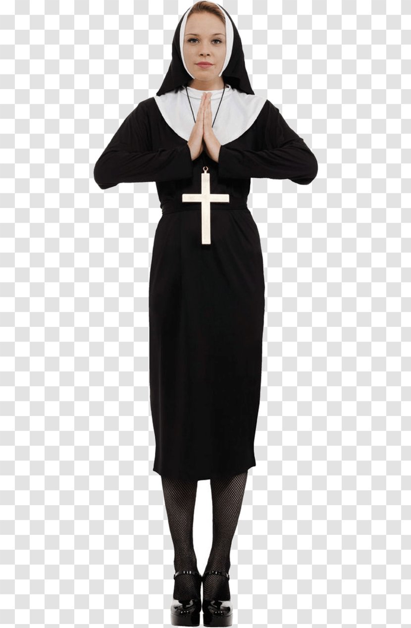 Costume Party Clothing Nun Religious Costumes - Halloween - Medieval Women Transparent PNG