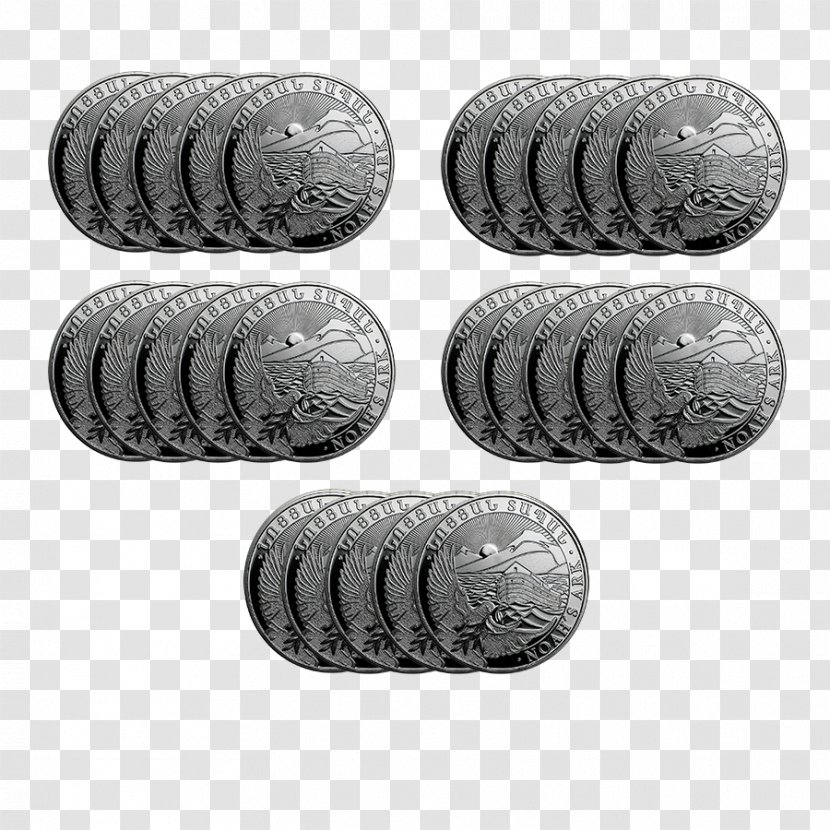 Silver Coin Bullion Twenty Pounds - Automotive Wheel System - Noah Ark Transparent PNG