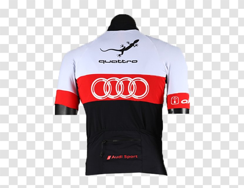 Cycling Jersey T-shirt Audi - T Shirt - Team Uniform Transparent PNG