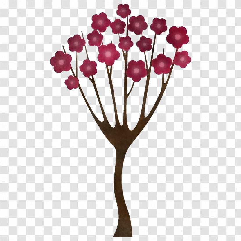 Plum Tree Plum Winter Flower Transparent PNG