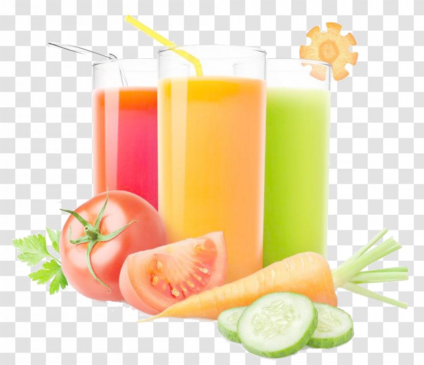 Orange Juice Smoothie Vegetable Juicing - Non Alcoholic Beverage - Drinks Transparent PNG