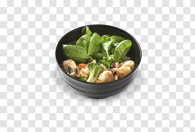 Vegetarian Cuisine Asian Recipe Leaf Vegetable Salad - Plate Transparent PNG