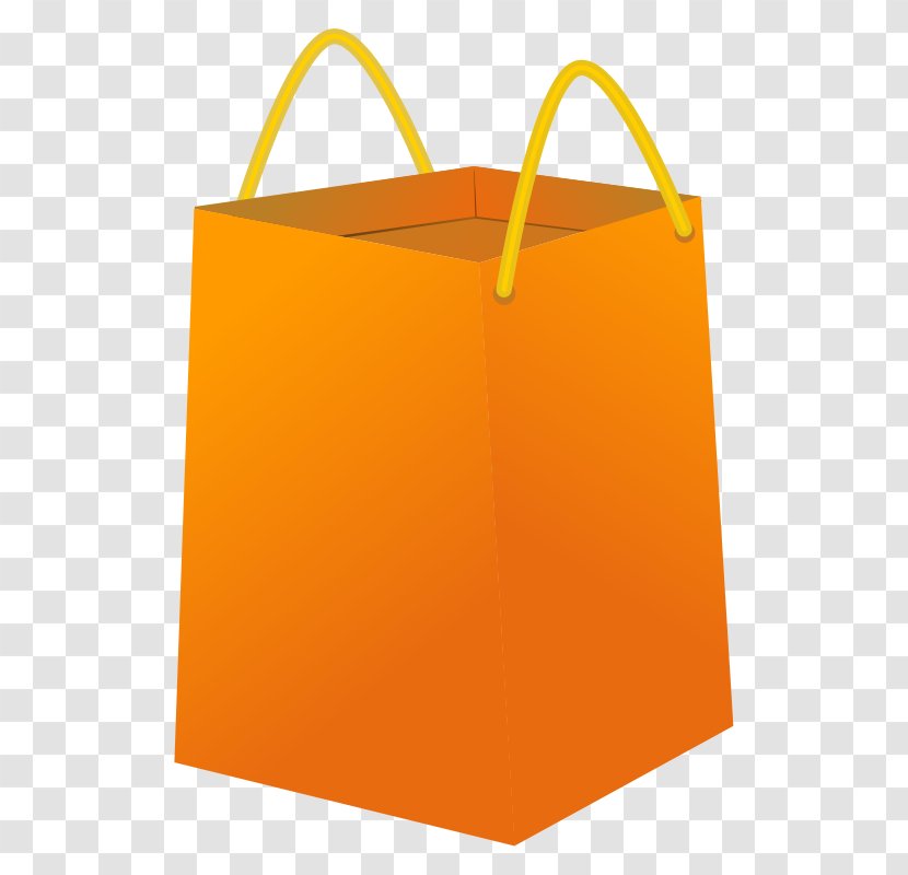 Paper Shopping Bags & Trolleys Clip Art - Rectangle - Bag Transparent PNG