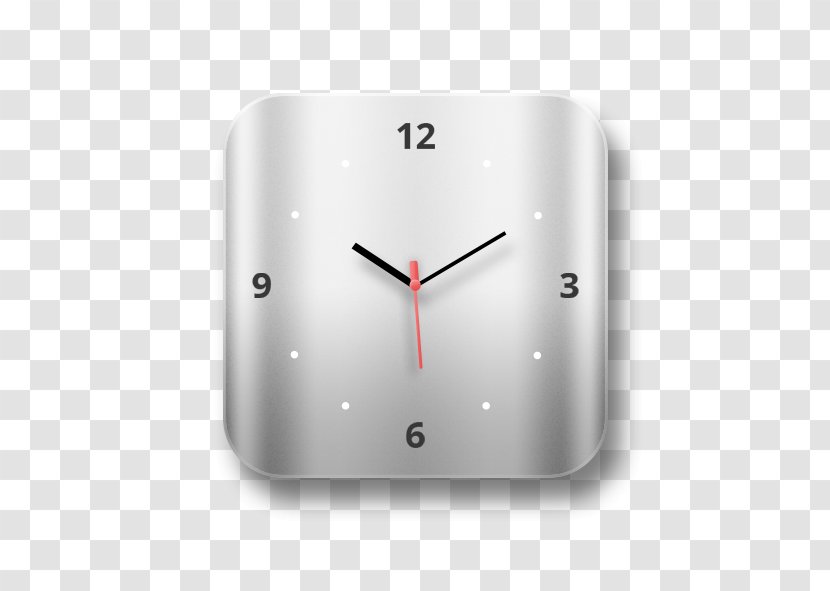Clock Download Icon - Rectangle Transparent PNG