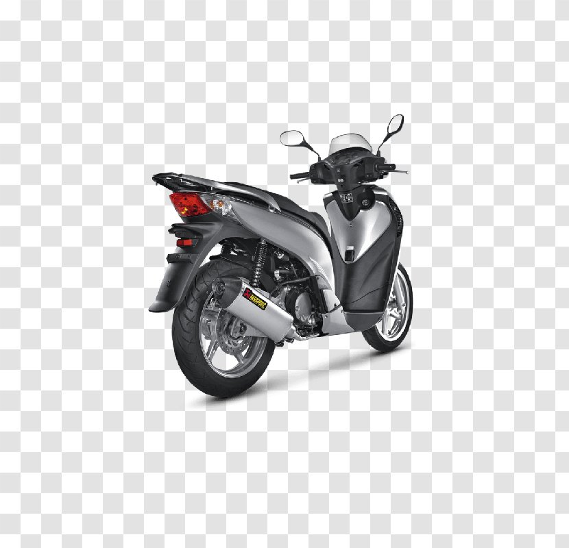 Exhaust System Honda SH Scooter Akrapovič - Hardware Transparent PNG