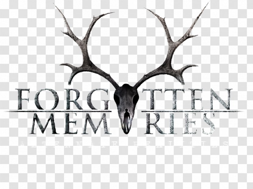 Reindeer Antler Forgotten Memories: Alternate Realities Logo Font - Horn Transparent PNG