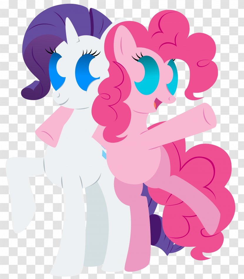 Pinkie Pie Rarity Pony Rainbow Dash Applejack - Flower - My Little Transparent PNG