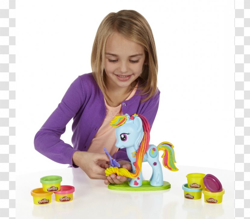Play-Doh Rainbow Dash My Little Pony Toy - Playset Transparent PNG