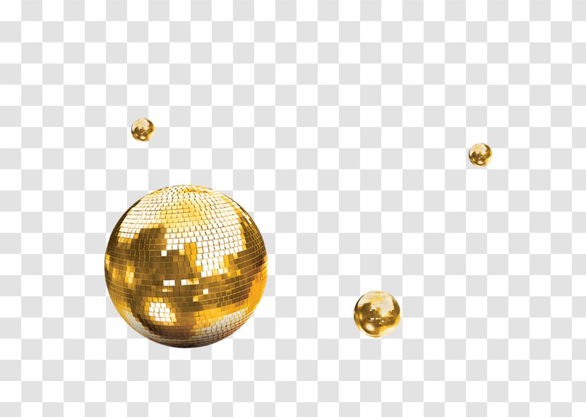 Bar - Nightclub - Golden Ball Transparent PNG