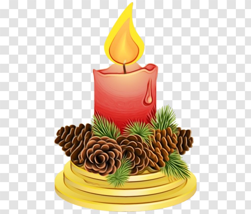 Birthday Candle - Paint - Pine Family Transparent PNG