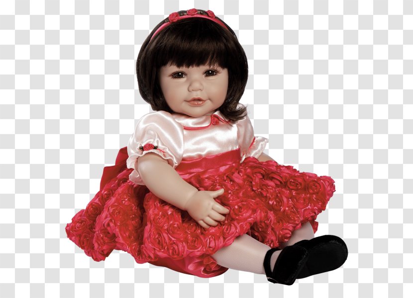 Reborn Doll Adora Daisy Delight Infant - Black Hair Transparent PNG