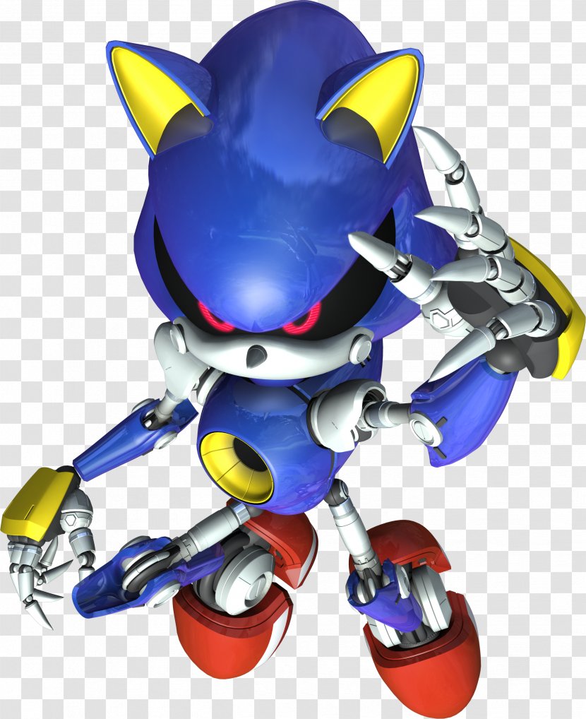 Sonic Rivals 2 The Hedgehog Doctor Eggman Metal - Figurine - *2* Transparent PNG
