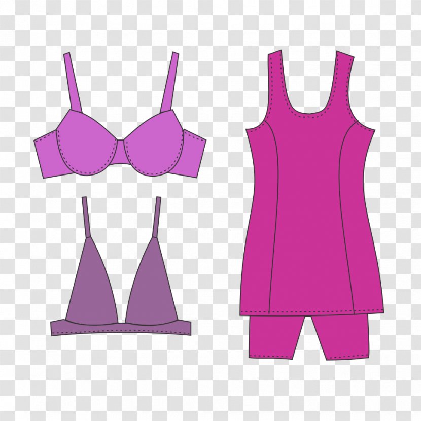 Lilac Violet Purple Magenta Clothing - Pink - Corset Transparent PNG
