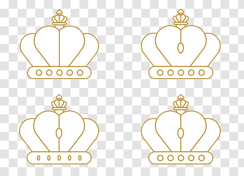 Logo Brand Text Font - Fashion Accessory - Golden Crown Element Transparent PNG