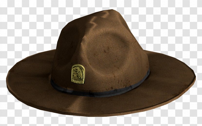Fedora Fallout: New Vegas Campaign Hat - Video Game - Knitted Transparent PNG