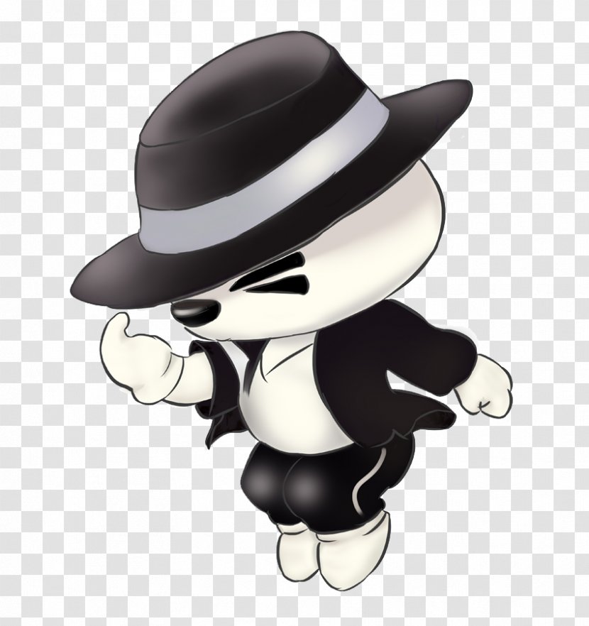 Giant Panda Red Cuteness Dance - Hat - Jumping Transparent PNG