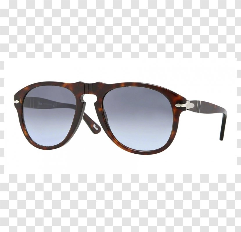 Persol PO0649 Aviator Sunglasses Transparent PNG