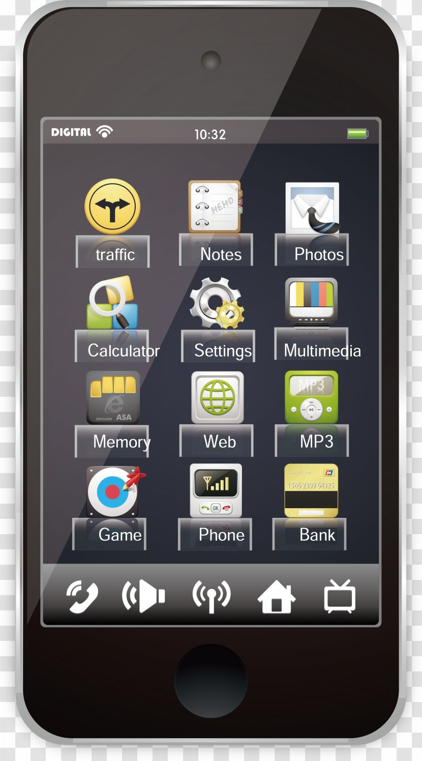 Smartphone Feature Phone Application Software Mobile Device - Portable Media Player Transparent PNG