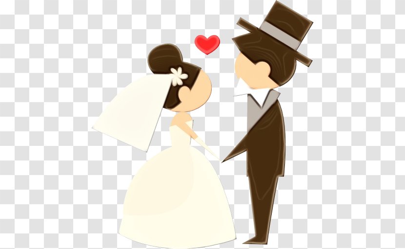 Wedding Party Invitation - Heart Cartoon Transparent PNG
