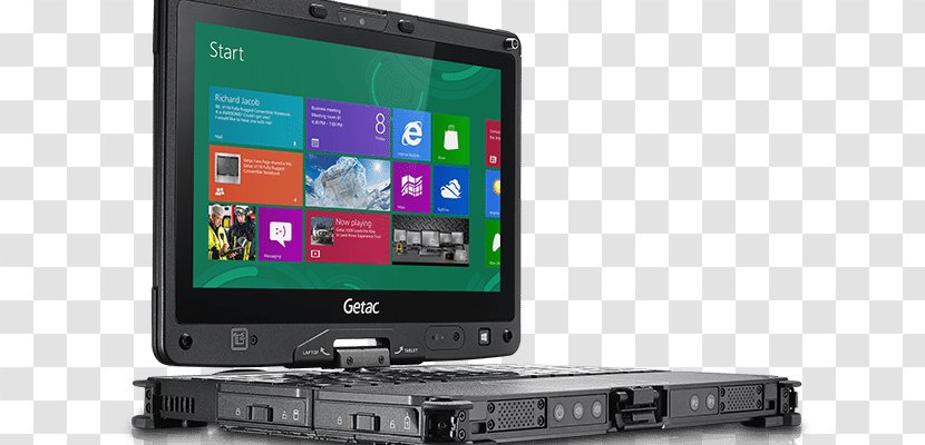 Laptop Getac Tablet Computers Computer Hardware Rugged - V110 Transparent PNG