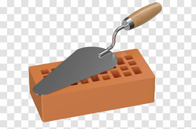 Brick Architectural Engineering Stock Photography Masonry Trowel - Drawing - A Shovel On Transparent PNG