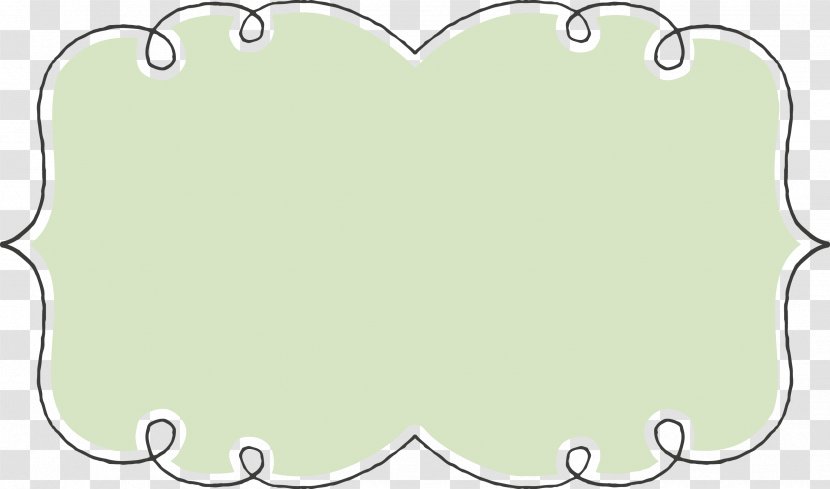 Picture Frame Leaf Area Pattern - Green - Billboard Transparent PNG