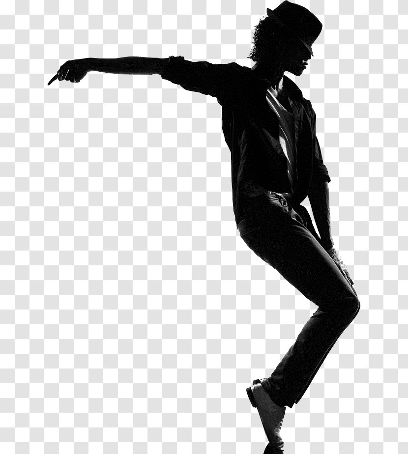 Black And White Silhouette Human Behavior Art Length - Heart - Michael Jackson Transparent PNG