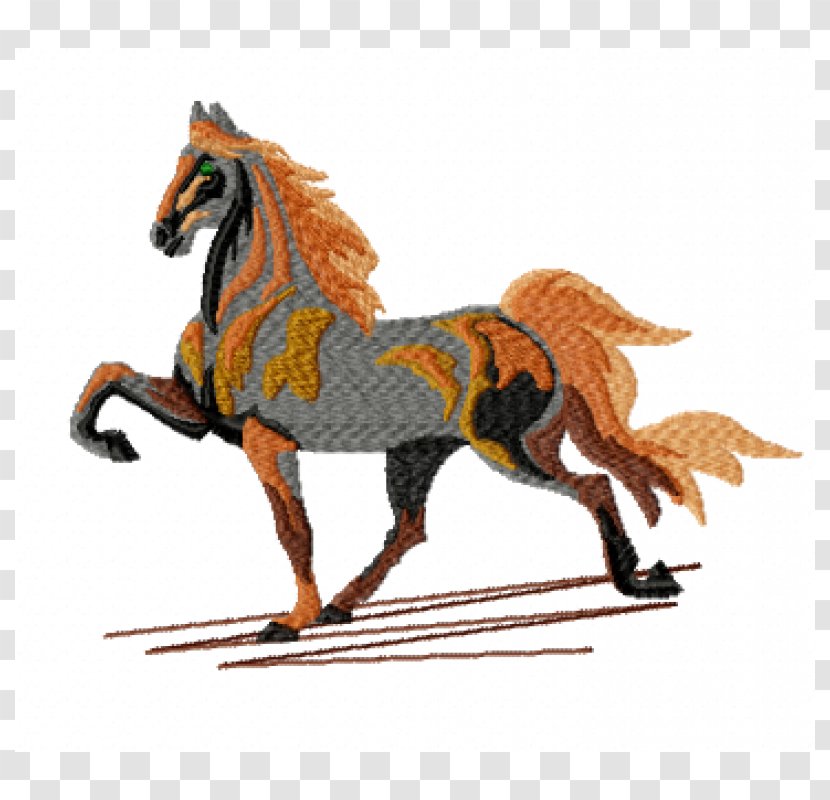 Embroidery Rein Mustang Craft Pony - Tennessee Walking Horse Transparent PNG