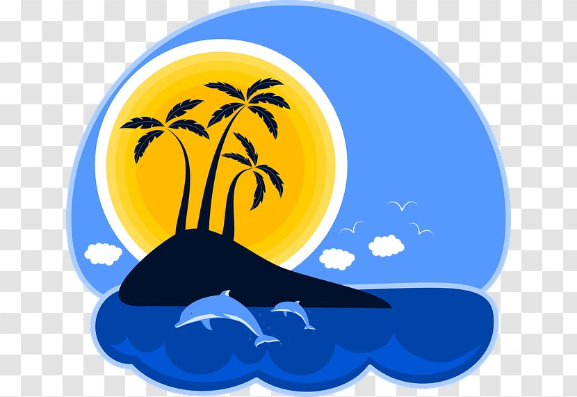 Tropical Islands Resort Palm Clip Art - Sky Transparent PNG