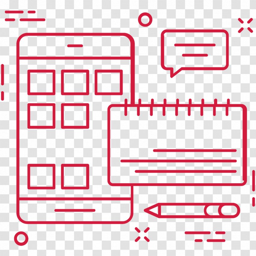 Mobile App Development Marketing Icon Design - Material - Engineering Change Order Transparent PNG