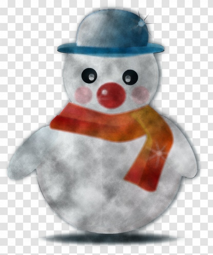 Snowman - Cap Stuffed Toy Transparent PNG
