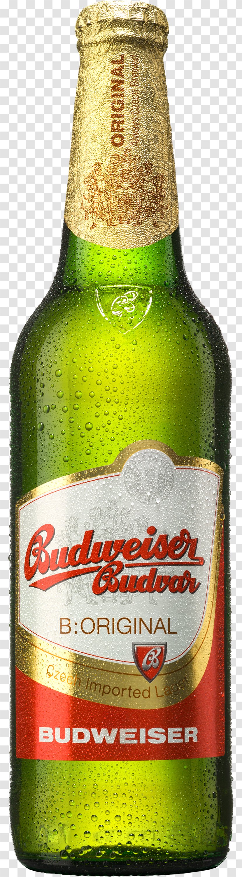 Budweiser Budvar Brewery Beer Lager Pilsner Transparent PNG