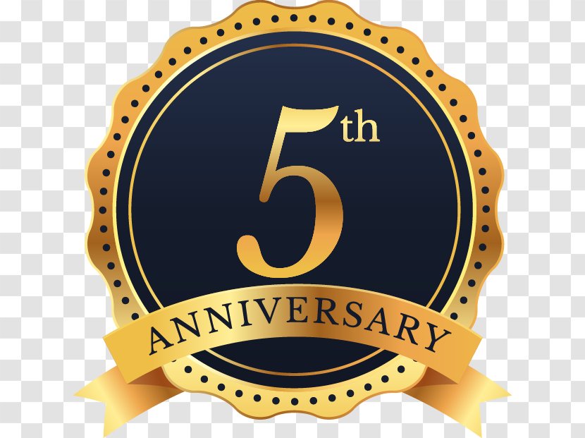 Thoughtwave Software & Solutions Anniversary Information Commercial Cleaning Industry - Friends Interpreting Services Llc - Beautifully 5 Badge Transparent PNG